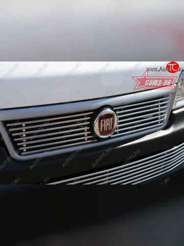 Декоративный элемент решетки радиатора Souz-96 (d10) Fiat Ducato  250 (2006-2014)