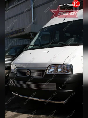 Декоративная вставка воздухозаборника в бампер Souz-96 Fiat Ducato  250 (2006-2014)
