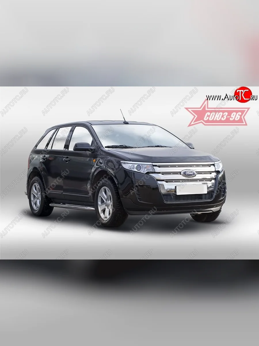 Декоративная вставка решетки радиатора Souz-96 Ford Edge CD539 дорестайлинг (2015-2018)  в Керчи Республика Крым