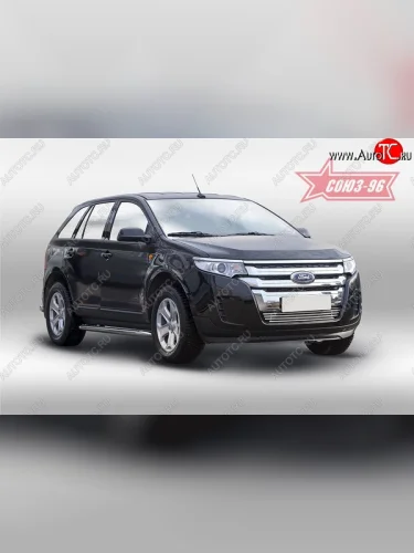 Декоративный элемент воздухозаборника Souz-96 (d16) Ford Edge  CD539 (2015-2018) дорестайлинг