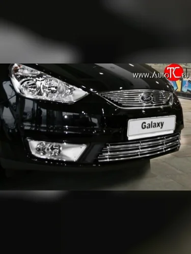 Декоративная вставка воздухозаборника Novline Ford Galaxy  2 (2006-2015) дорестайлинг, рестайлинг