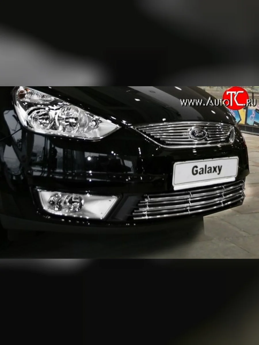 Декоративная вставка воздухозаборника Novline Ford Galaxy 2 дорестайлинг (2006-2010)  в Керчи Республика Крым
