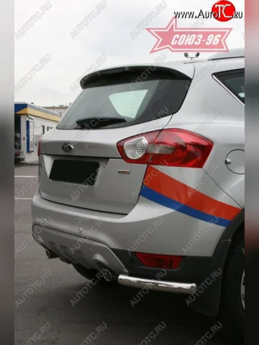 ЗЗащита заднего бампера Souz-96 (d60 mm) Ford Kuga 1 (2008-2013)