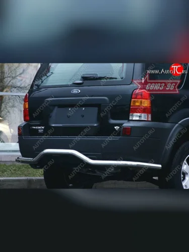 Защита заднего бампера Souz-96 (d60) Ford Maverick TM1 рестайлинг, 5 дв. (2004-2007)