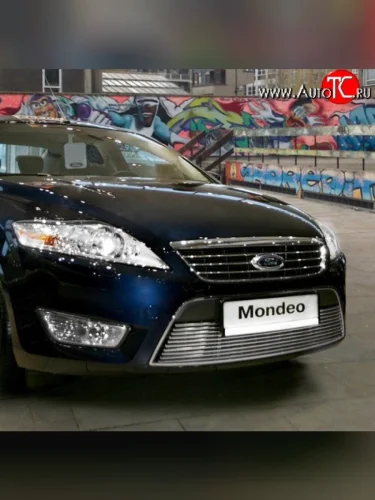 Декоративная вставка воздухозаборника Novline Ford Mondeo Mk4,BD дорестайлинг, седан (2007-2010)