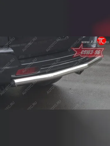 Защита заднего бампера Souz-96 (d60) Great Wall Hover  дорестайлинг (2006-2010)