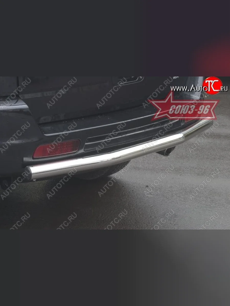 Защита заднего бампера Souz-96 (d60) Great Wall Hover  дорестайлинг (2006-2010)  с доставкой в г. Керчь