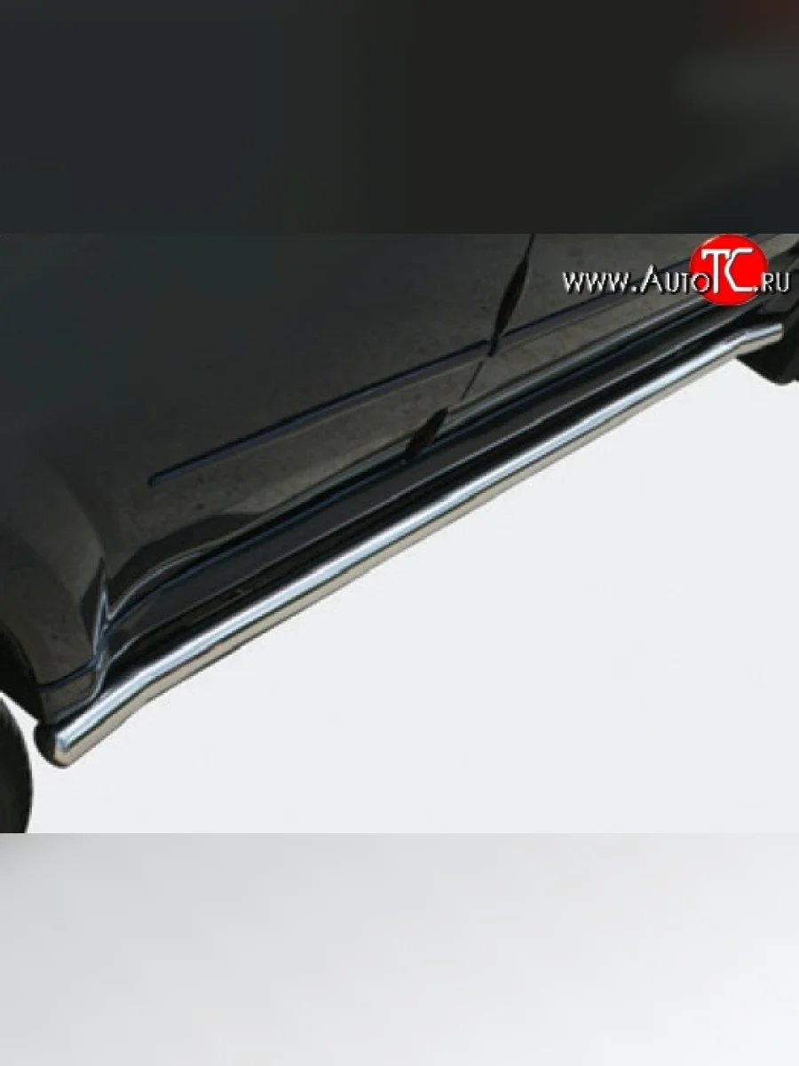 Защита порогов из круглой трубы диаметром 60 мм Novline Great Wall Hover H5 (2010-2017)  в Воронеже Воронежской области