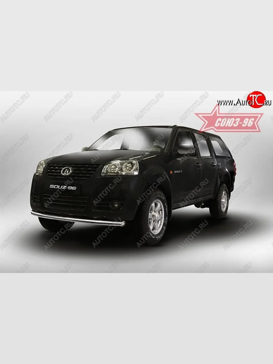 Защита переднего бампера одинарная Souz-96 (d60) Great Wall Wingle 5 (2011-2017)  В Кинешме Ивановской области