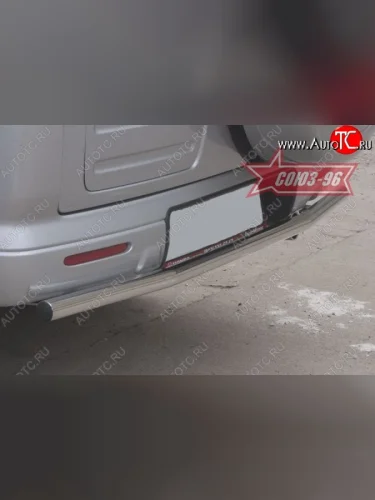 Защита заднего бампера Souz-96 (d42) Honda CR-V RE1,RE2,RE3,RE4,RE5,RE7 дорестайлинг (2007-2010)