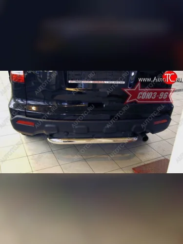 Защита заднего бампера Souz-96 (d60) Honda CR-V RE1,RE2,RE3,RE4,RE5,RE7 дорестайлинг (2007-2010)