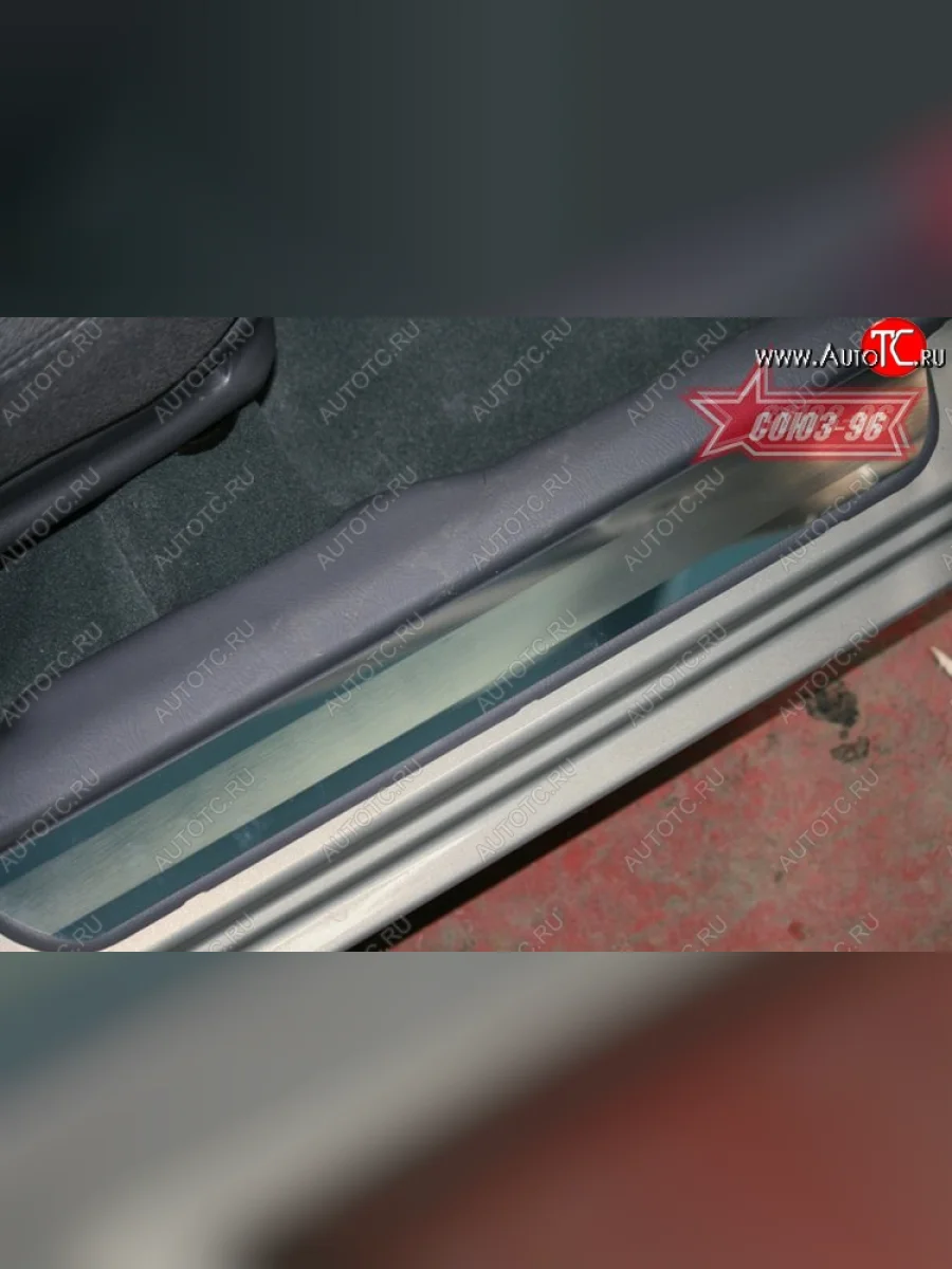 Накладки на внутренние пороги Souz-96  Hyundai Accent (1999-2012) 2 LC  в Самаре Самарской области