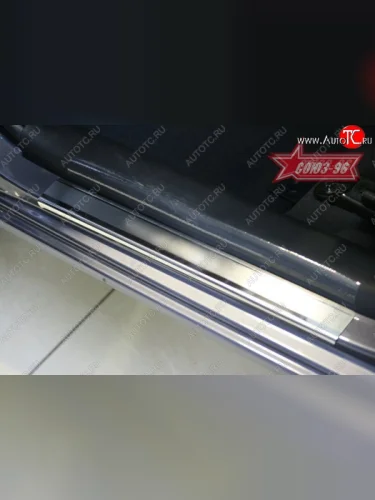 Накладки на внутренние пороги Souz-96 (без логотипа) Hyundai i20  PB (2008-2012) хэтчбэк дорестайлинг