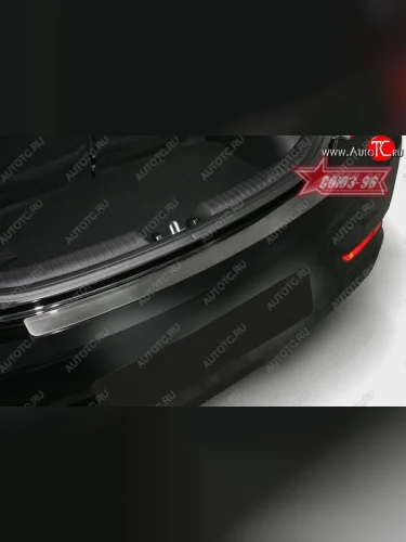 Накладка на задний бампер хэтчбэк Souz-96 Hyundai Solaris  RBr (2014-2017) седан рестайлинг