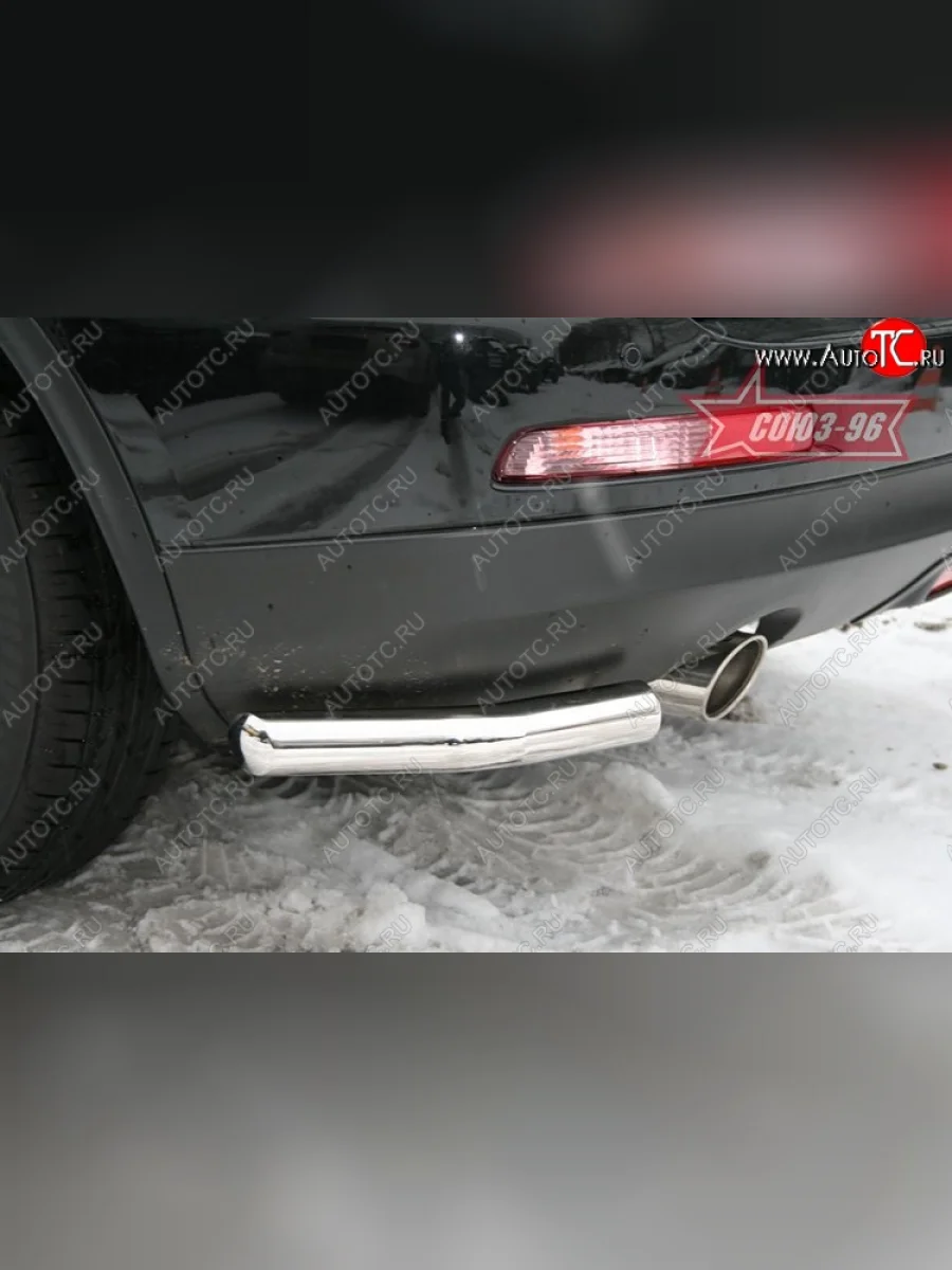 Защита заднего бампера Souz-96 (d60) INFINITI EX35 J50 (2007-2013)  в Самаре Самарской области