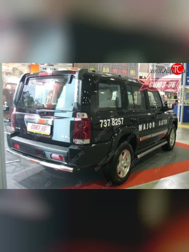 Защита заднего бампера Souz-96 (d60) Jeep Commander (2006-2010)