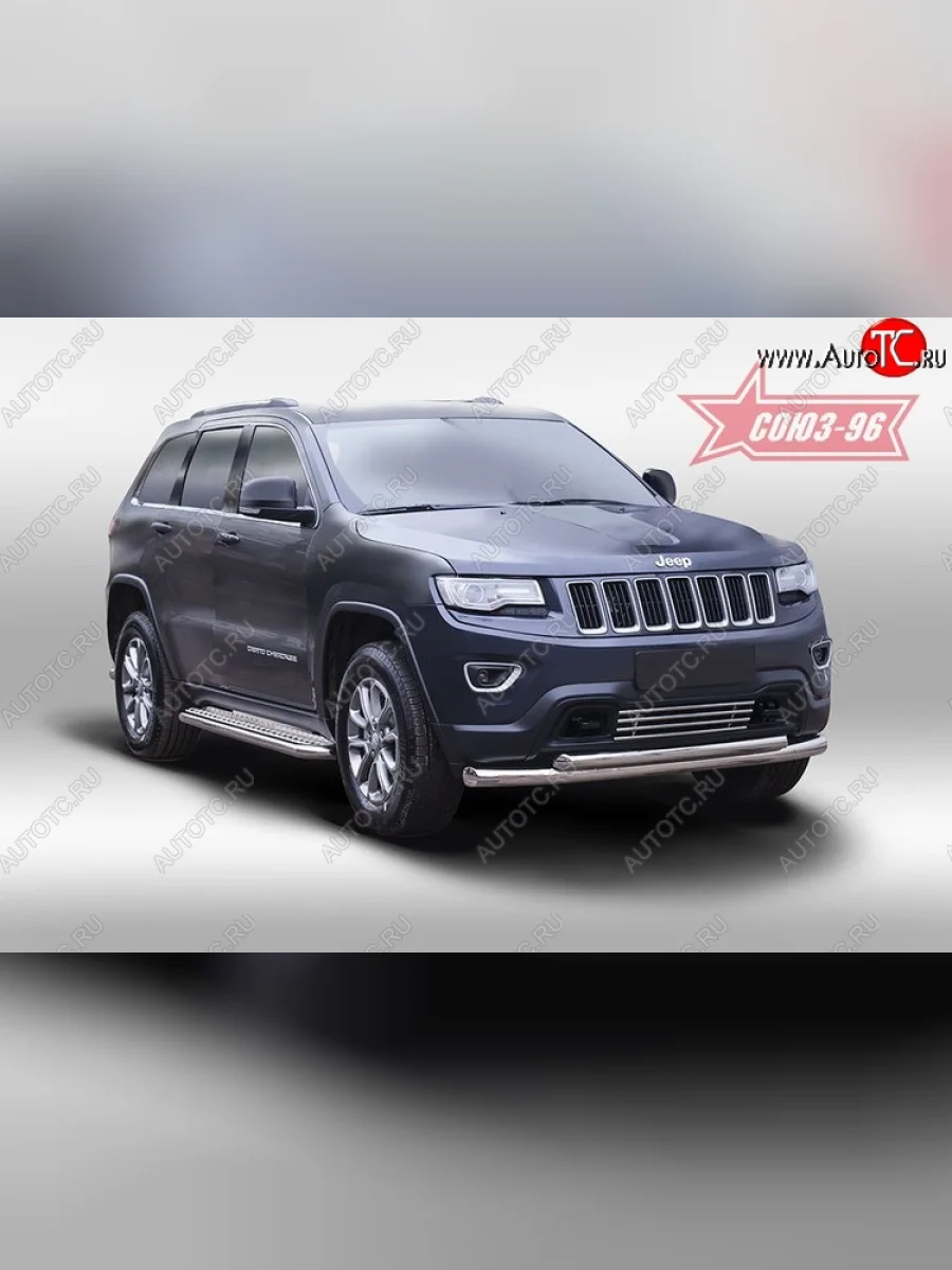 Декоративный элемент воздухозаборника Souz-96 (d16)  Jeep Grand Cherokee (2010-2013) WK2  с доставкой в г. Самара