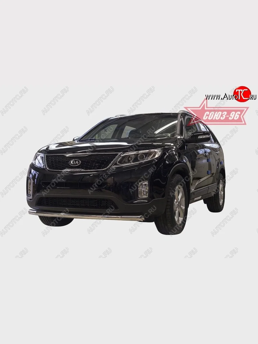 Защита переднего бампера одинарная Souz-96 (d60)  KIA Sorento (2012-2015) XM  в Самаре Самарской области