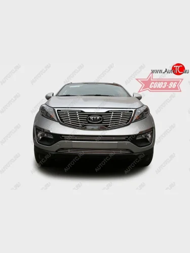 Декоративный элемент воздухозаборника Souz-96 (d10) KIA Sportage  3 SL (2010-2014) дорестайлинг