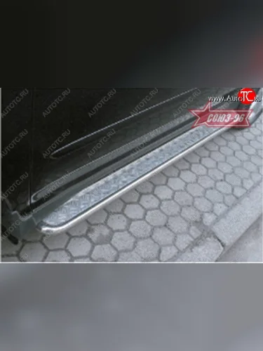 Защита порогов с листом Souz-96 (d42). Lexus RX330 XU30 (2003-2006)