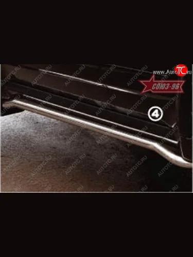 Защита штатных порогов Souz-96 (d42) Lexus RX400H XU30 рестайлинг (2005-2009)