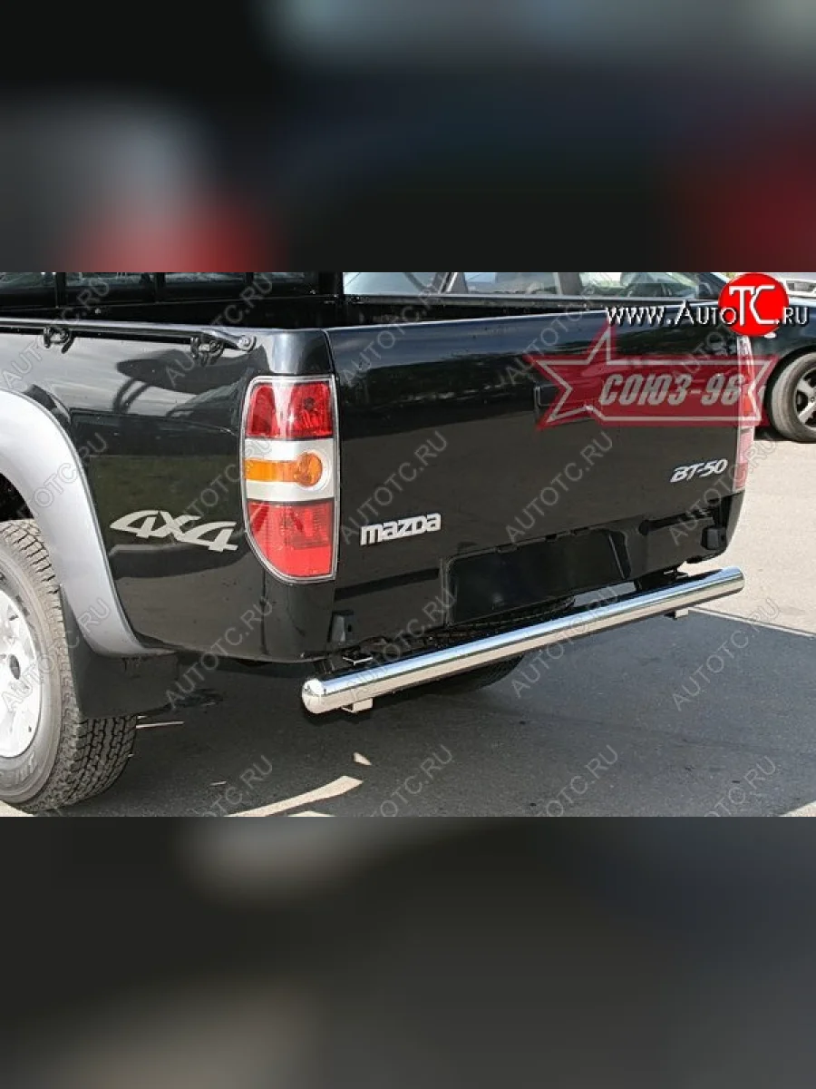 Защита заднего бампера Souz-96 (d76) Mazda BT-50 (2006-2011)  в Керчи Республика Крым