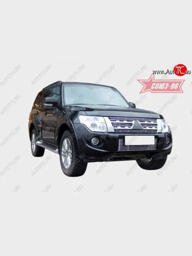 Декоративный элемент воздухозаборника Souz-96 (d10) (рестайлинг 11-14) Mitsubishi Pajero ( 4 V90,  4 V80) (2011-2015) 1-ый рестайлинг, 3 дв. 1-ый рестайлинг