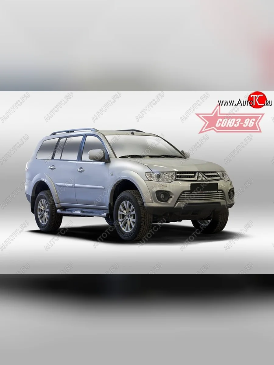 Декоративный элемент воздухозаборника Souz-96 (d16)  Mitsubishi Pajero Sport (2008-2013) PB  в Самаре Самарской области