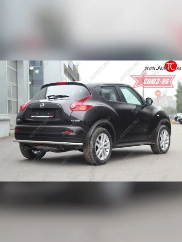 Защита заднего бампера 4x4 Souz-96 Premium (d42) Nissan Juke  1 YF15 (2010-2014) дорестайлинг