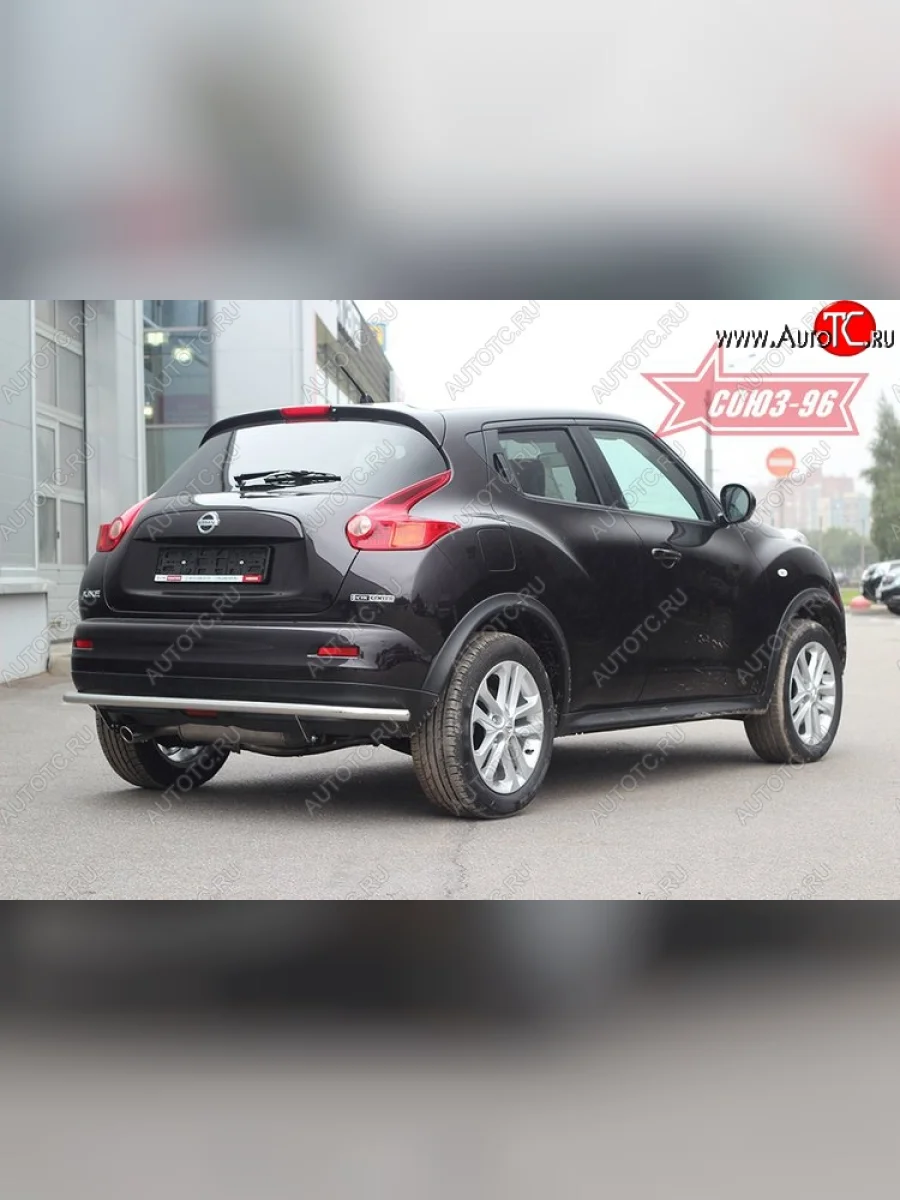Защита заднего бампера 4x4 Souz-96 Premium (d42) Nissan Juke 1 YF15 дорестайлинг (2010-2014)  в Самаре Самарской области