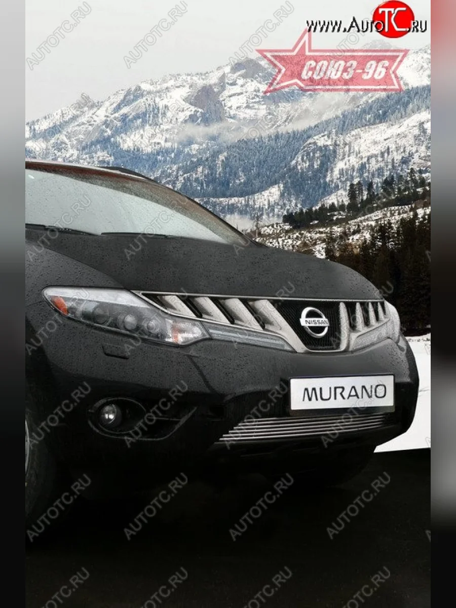Декоративный элемент воздухозаборника Souz-96 (d10)  Nissan Murano (2008-2011) 2 Z51  в Самаре Самарской области