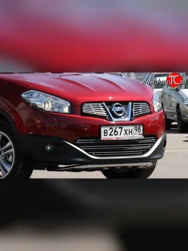 Декоративные вставки решетки радиатора Novline Nissan Qashqai  1 (2010-2013) J10 рестайлинг