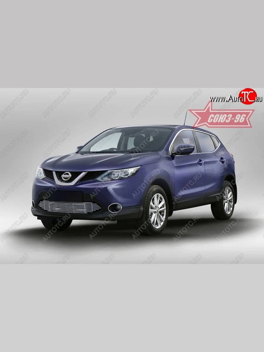 Декоративный элемент воздухозаборника Souz-96 (d10)  Nissan Qashqai (2017-2022) 2  в Воронеже Воронежской области