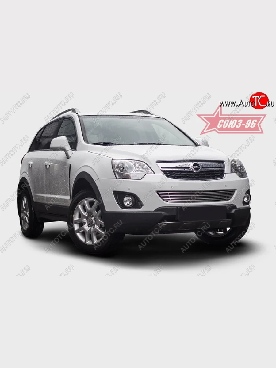 Декоративный элемент воздухозаборника Souz-96 (d10) Opel Antara рестайлинг (2010-2015)  с доставкой в г. Керчь