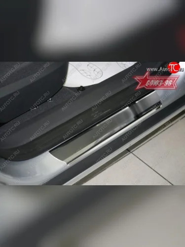 Накладки на внутренние пороги Souz-96 Opel Astra  J (2009-2017) хэтчбек 5 дв. дорестайлинг, хэтчбек 5 дв.  рестайлинг