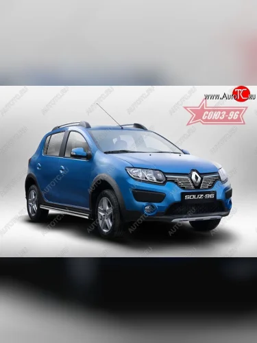 Декоративные элементы решетки радиатора Souz-96 (d10) Renault Sandero  (B8) - Sandero Stepway  (B8)