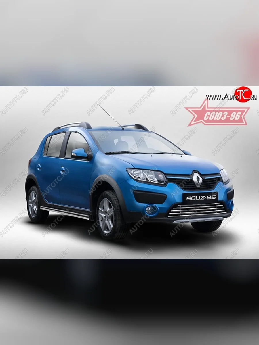 Декоративный элемент воздухозаборника Souz-96 Stepway (d16)  Renault Sandero Stepway (2014-2018) (B8)  с доставкой в г. Самара