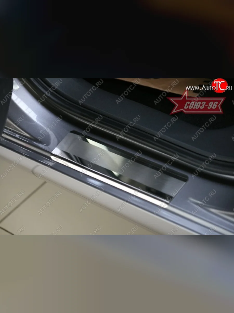 Накладки на внутренние пороги Souz-96  Renault Scenic (2003-2009) 2  в Самаре Самарской области