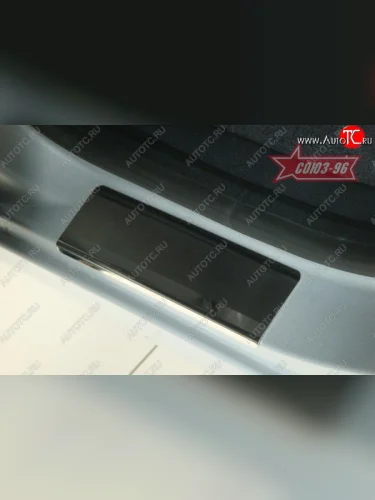 Накладки на внутренние пороги Souz-96 (без логотипа) Renault Scenic  3 (2009-2012)