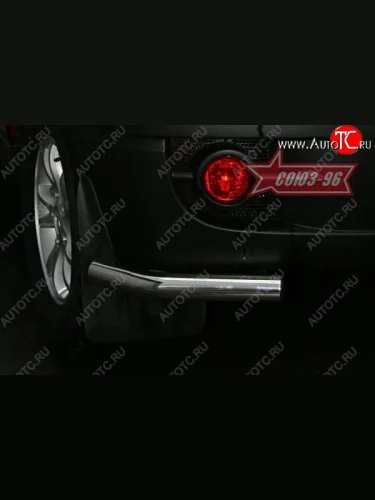Защита заднего бампера Souz-96 (d60) SSANGYONG Actyon 1 (2006-2010)