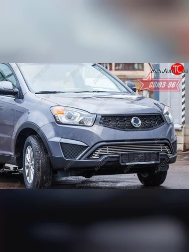 Декоративный элемент воздухозаборника Souz-96 (d10) SSANGYONG Actyon рестайлинг (2013-2021)