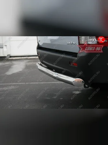 Защита заднего бампера Souz-96 (d76) SSANGYONG Actyon Sport (2006-2011)