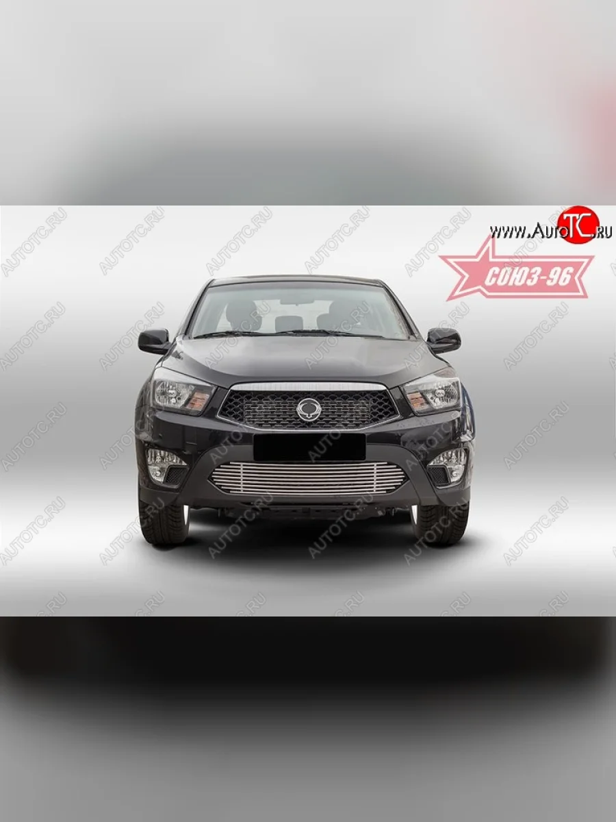 Декоративный элемент воздухозаборника Souz-96 (d10)  SSANGYONG Actyon Sport (2012-2025)  в Самаре Самарской области