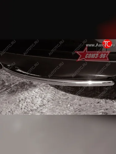 Защита заднего бампера Souz-96 (d42) Subaru Tribeca (2005-2007)