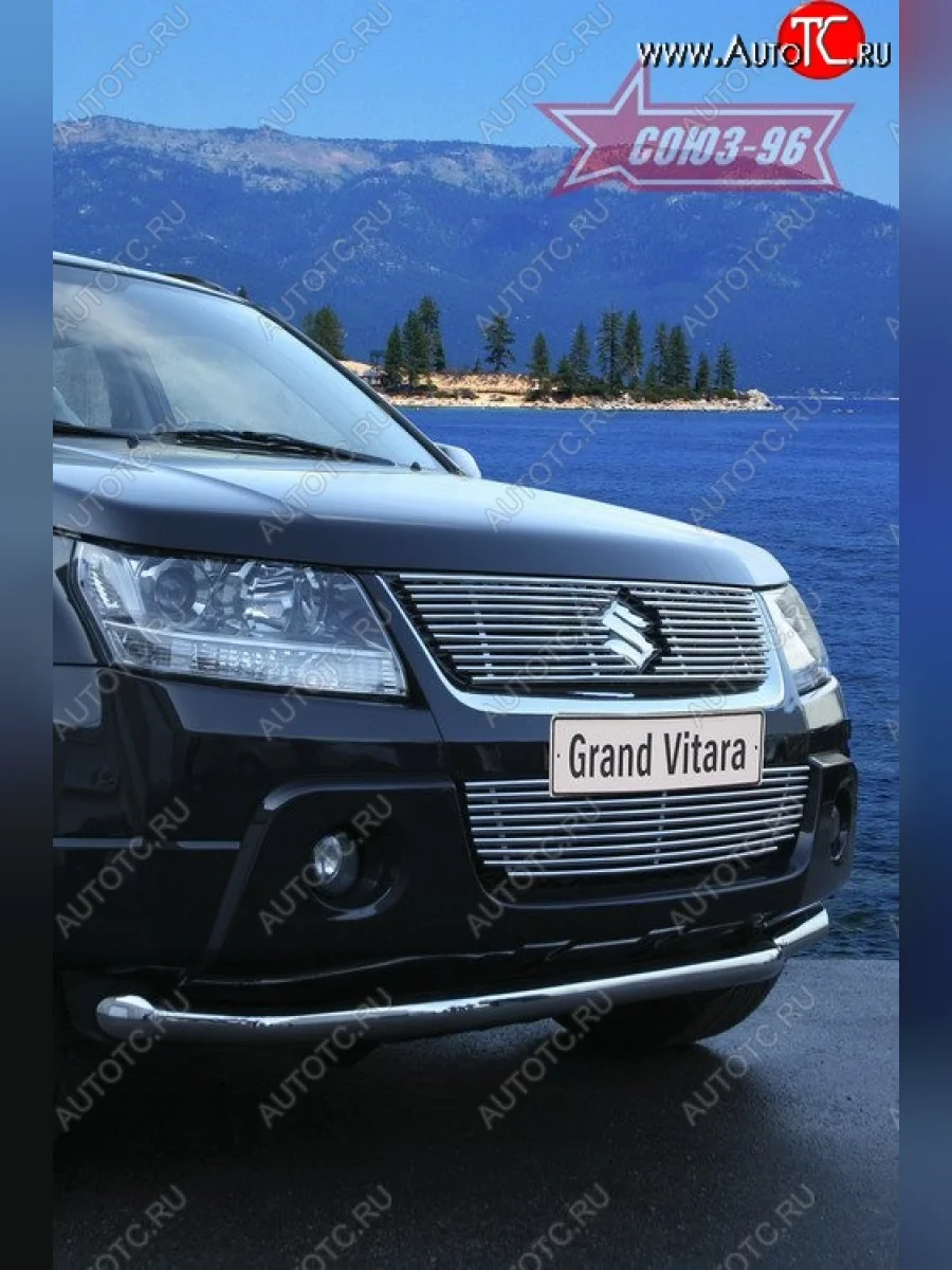 Декоративный элемент воздухозаборника Souz-96 (d10)  Suzuki Grand Vitara (2005-2008) JT 5 дверей, JT 3 двери  с доставкой в г. Самара