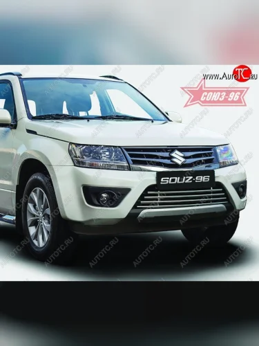 Декоративный элемент воздухозаборника Souz-96 (d16) Suzuki Grand Vitara ( JT 5 дверей,  JT) (2012-2016) 2-ой рестайлинг, 3 двери 2-ой рестайлинг