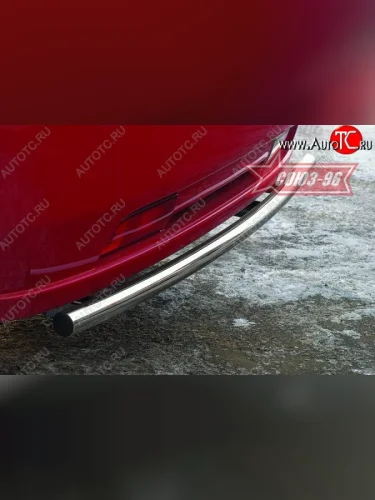 Защита заднего бампера Souz-96 (d42) Suzuki Ignis (2003-2008)