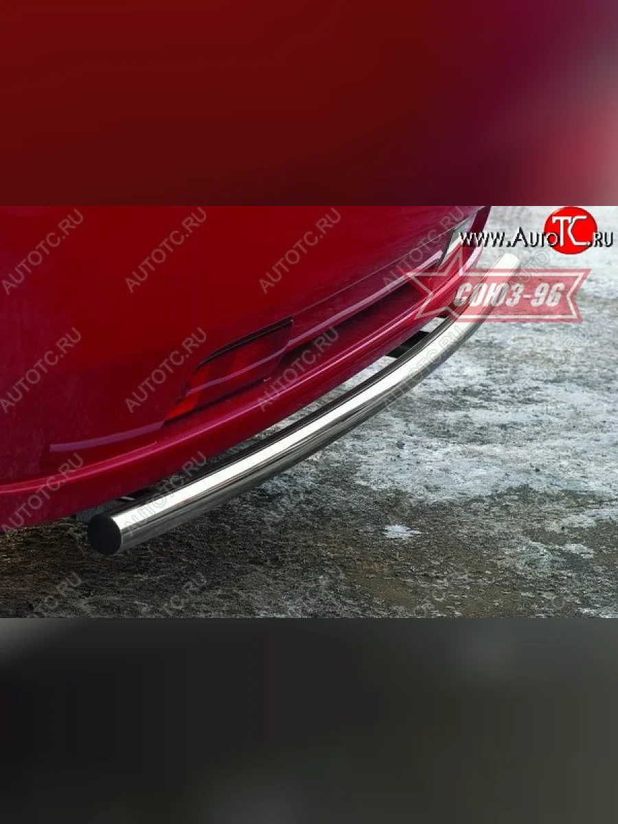 Защита заднего бампера Souz-96 (d42)  Suzuki Ignis (2003-2008)  в Самаре Самарской области