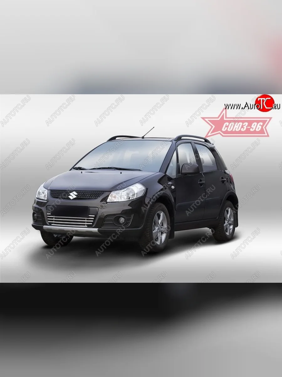 Декоративный элемент воздухозаборника Souz-96 (d16) Suzuki SX4 JYB, JYA хэтчбэк дорестайлинг (2013-2016)  в Перми Пермском крае