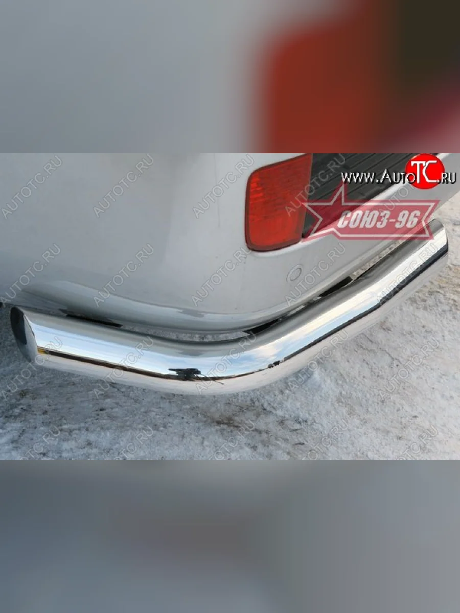 Защита заднего бампера Souz-96 (d76)  Toyota Land Cruiser (2007-2012) 200  в Самаре Самарской области